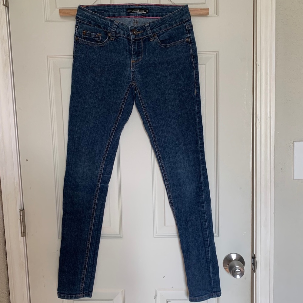 Lovesick skinny jeans